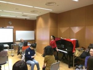 音楽療法セラピスト養成講座「音楽療法概論」２日目のワーク1